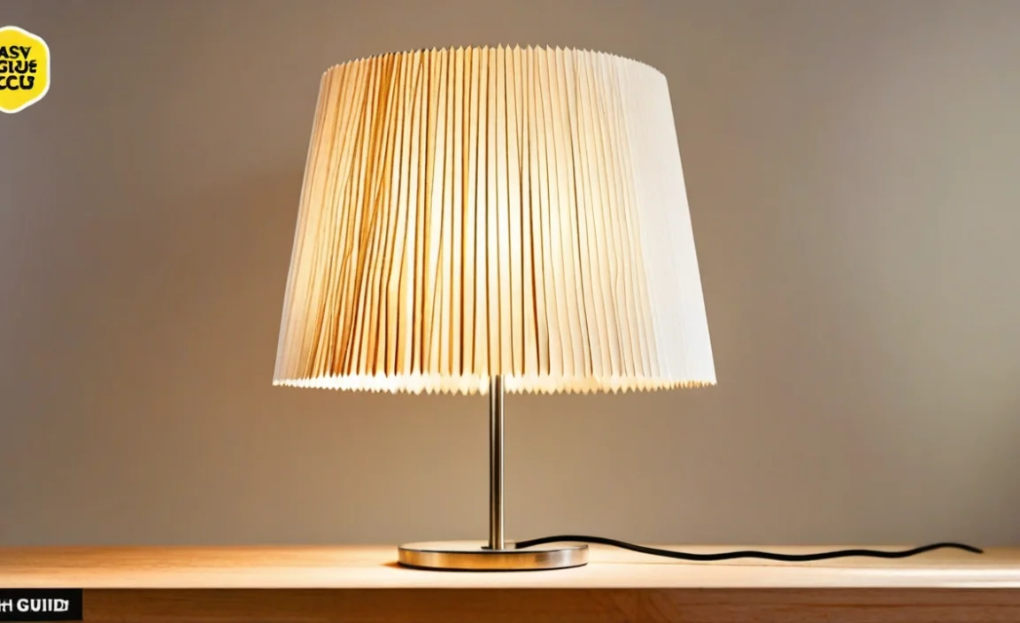 How To Make A Paper Lampshade: Easy Diy Guide