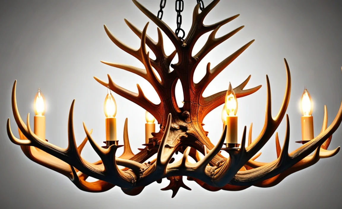 How To Make An Antler Chandelier: Step-By-Step Guide