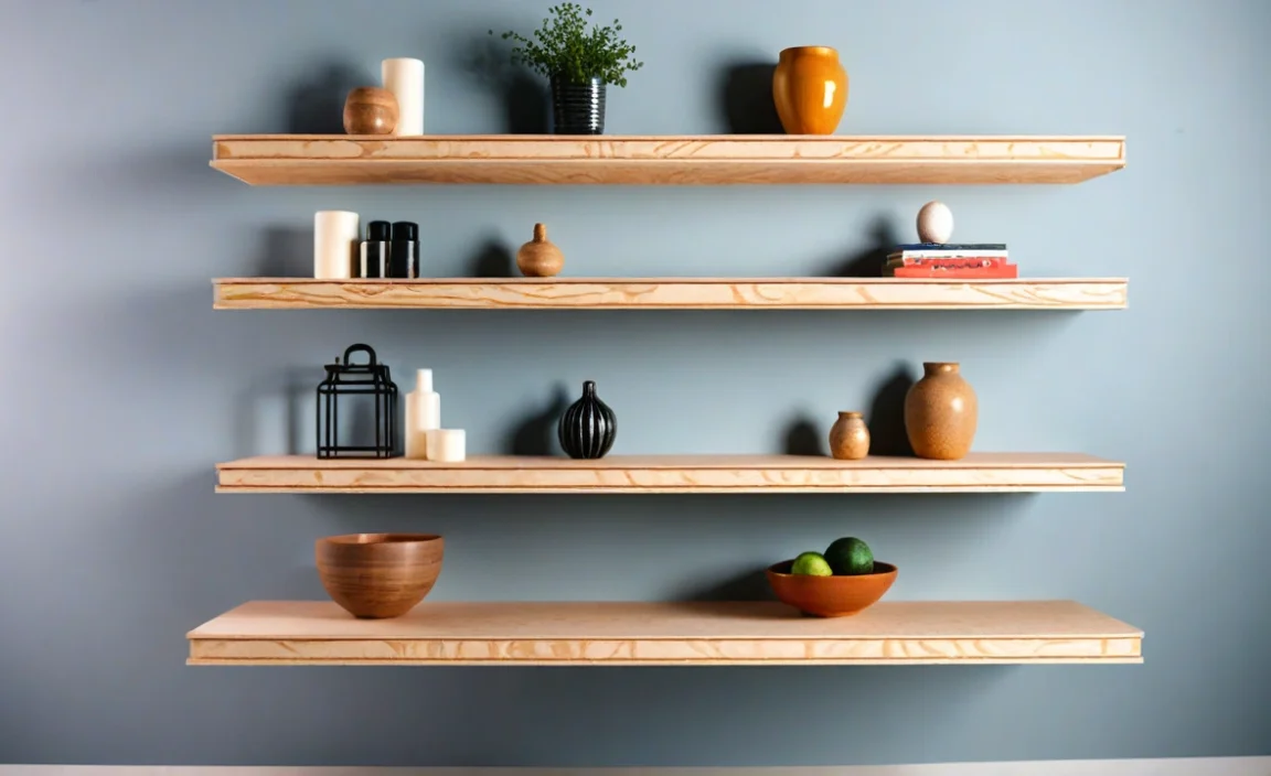 How To Make Floating Shelves With Plywood: Easy Guide