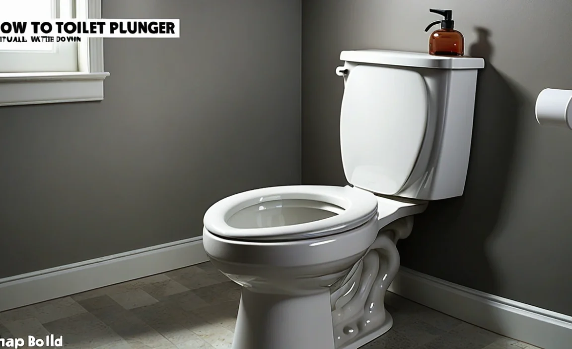How To Make Toilet Water Go Down Without A Plunger