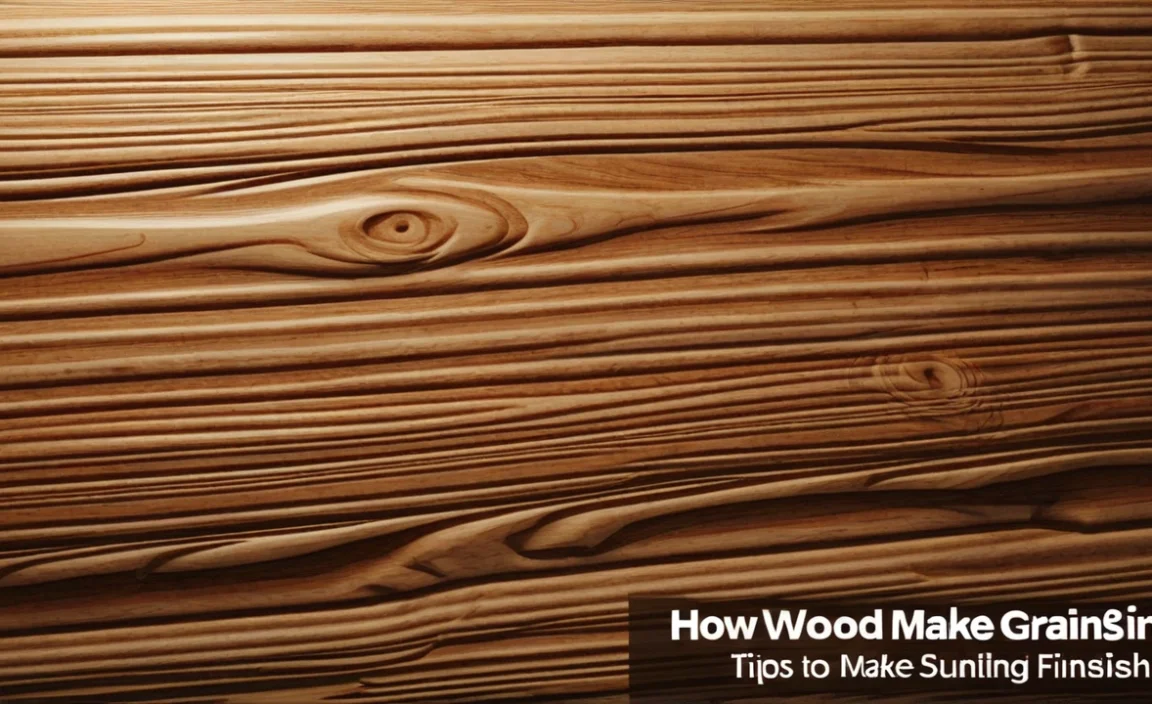 How To Make Wood Grain Pop: Tips For Stunning Finishes