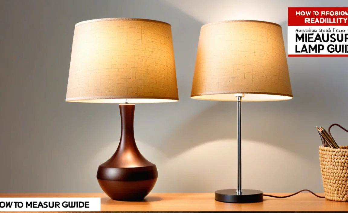 How To Measure A Lamp Shade: A Quick & Easy Guide