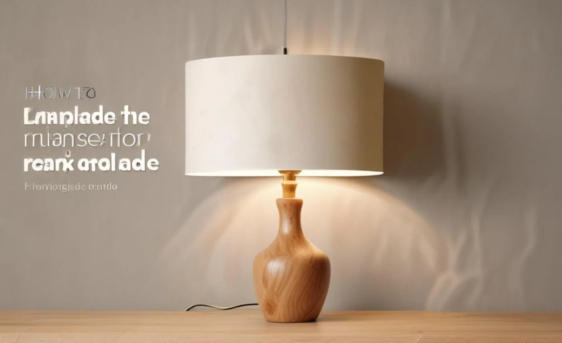 How To Measure For A Lampshade Size: Simple Guide
