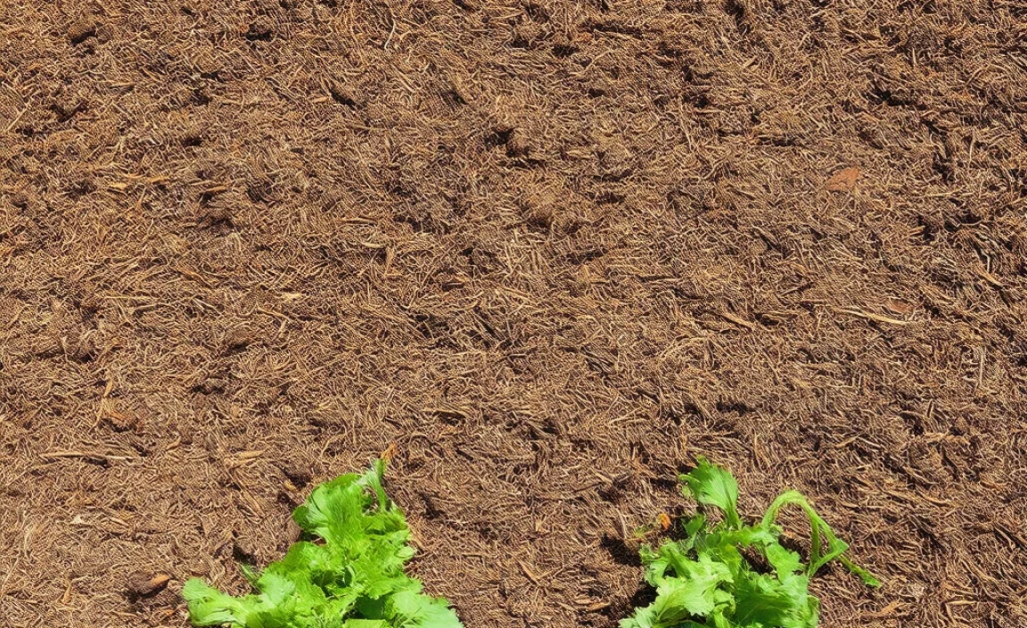 how to mulch a vegetable garden properly