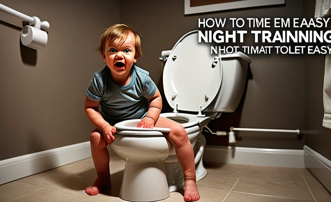How To Night Time Toilet Training Made Easy