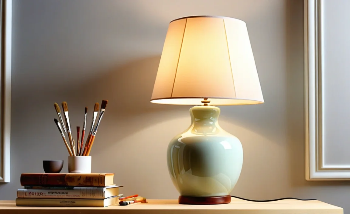 How To Paint A Lamp Shade: A Step-By-Step Guide