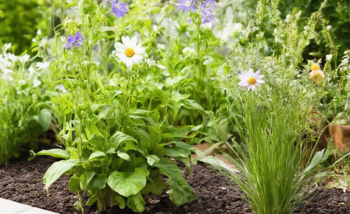 how to plant flowers in a garden bed