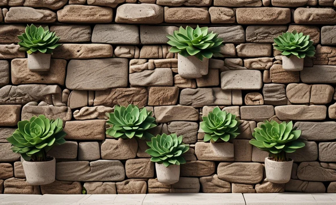 How To Plant Succulents In A Stone Wall – Step By Step Guide