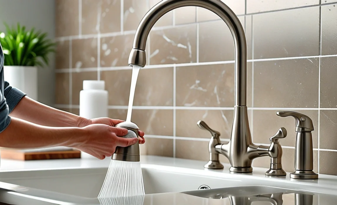 How To Remove Calcium Deposits From Brushed Nickel Faucet