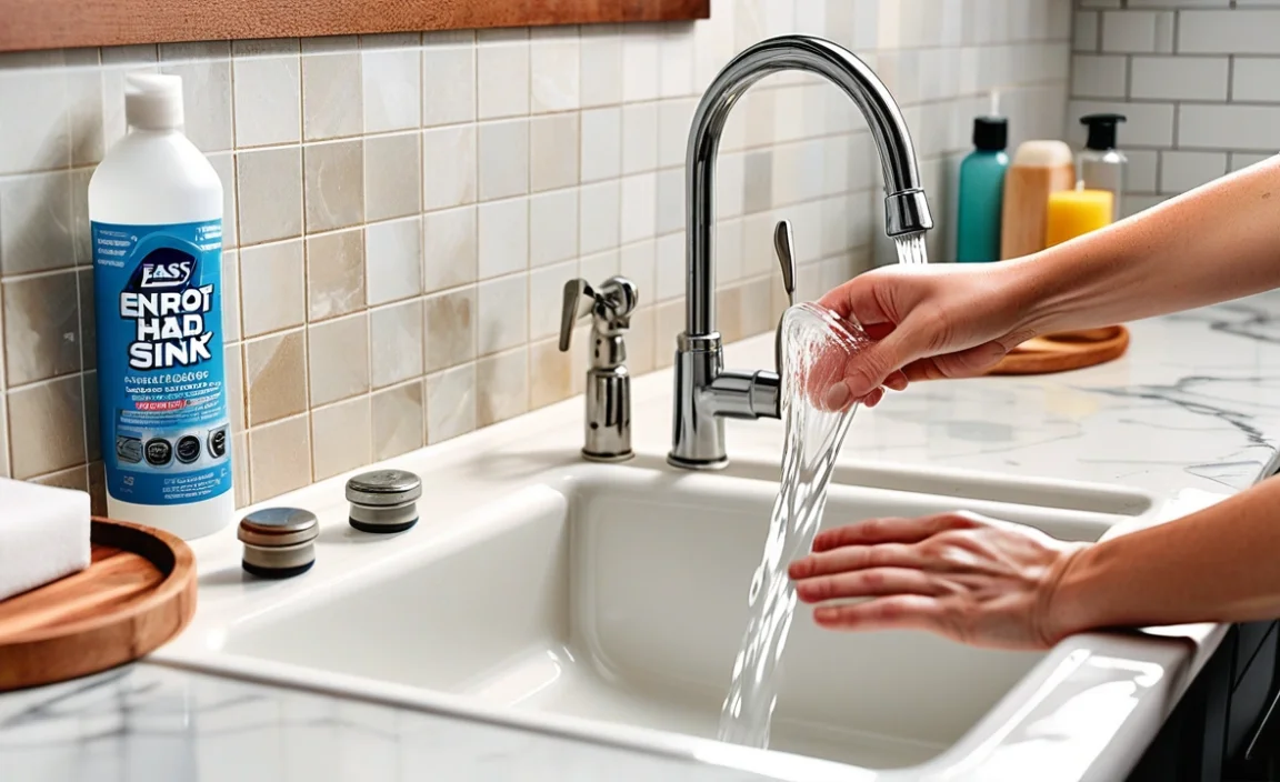 How To Remove Hard Water Stains From Sink: Easy Tips!