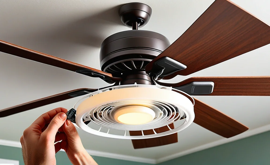 How To Remove Light Cover From Hunter Ceiling Fan Easily