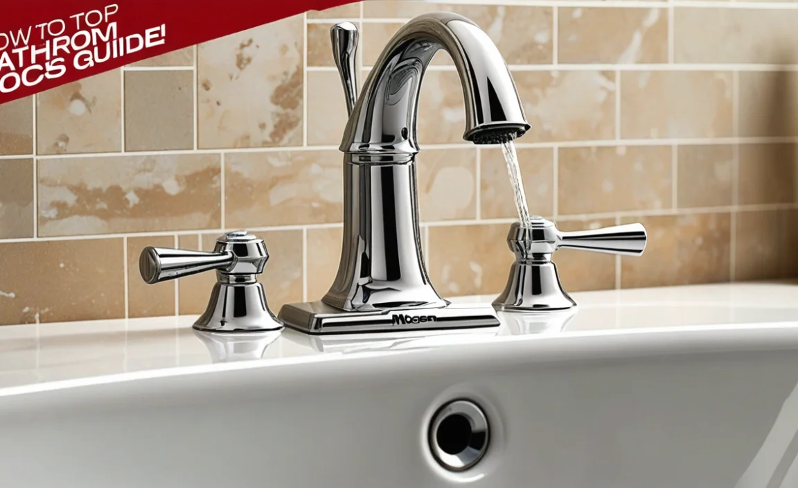 How To Remove Moen Bathroom Faucet Cartridge: Step-By-Step Guide