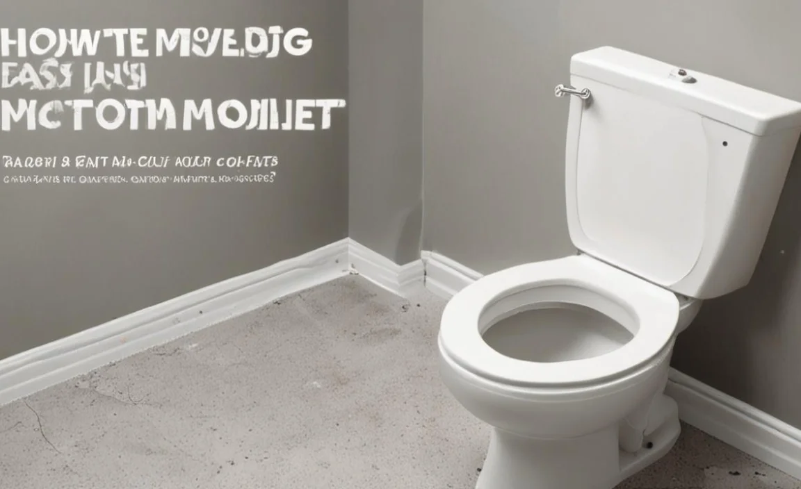 How To Remove Mold In Toilet: Quick & Easy Tips!