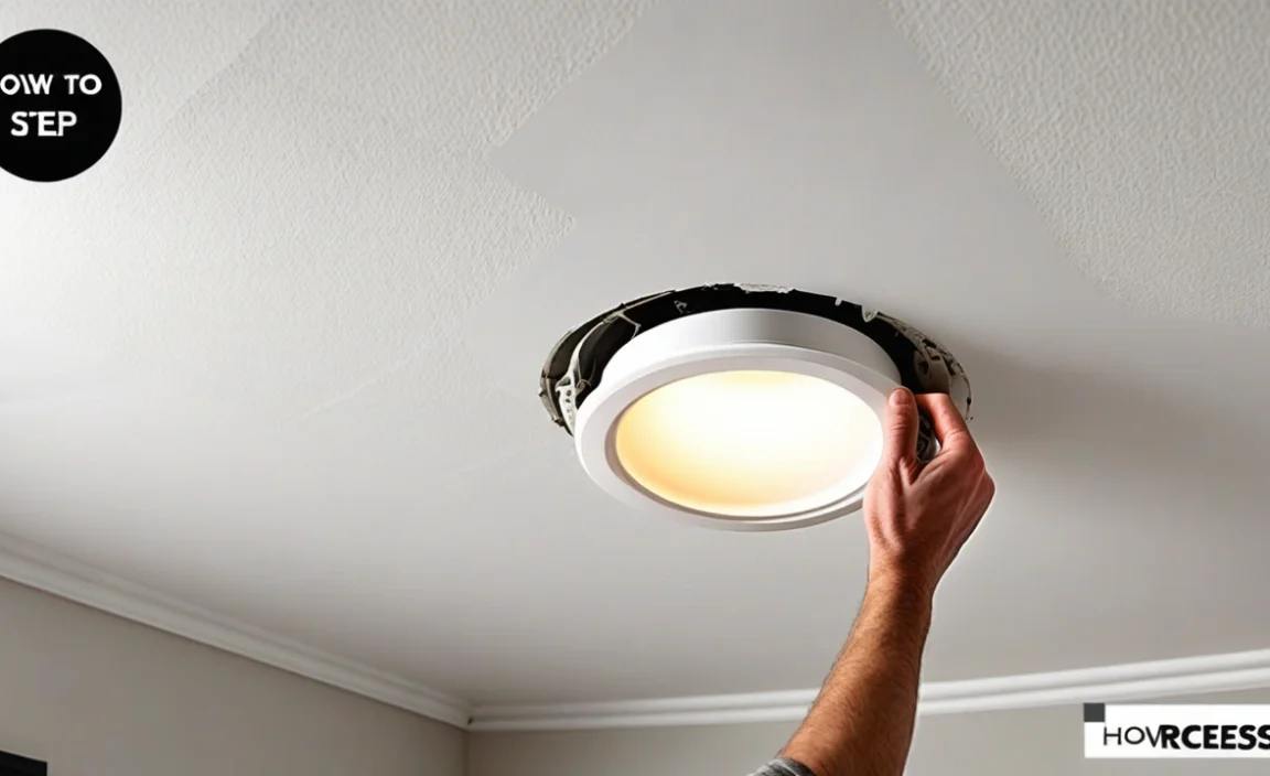 How To Remove Recessed Ceiling Light: Step-By-Step Guide