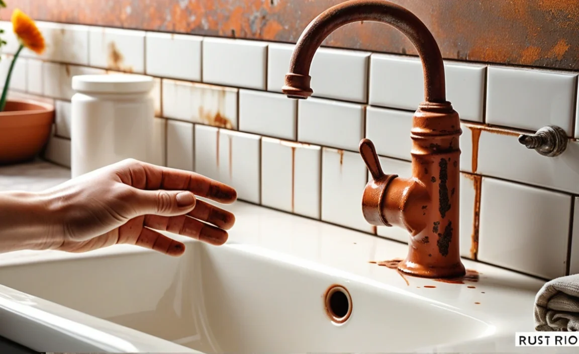 How To Remove Rust From Porcelain Sink: Easy Tips!