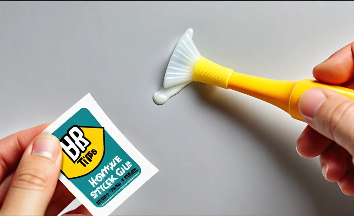 How To Remove Sticker Glue: Easy Diy Tips & Tricks!