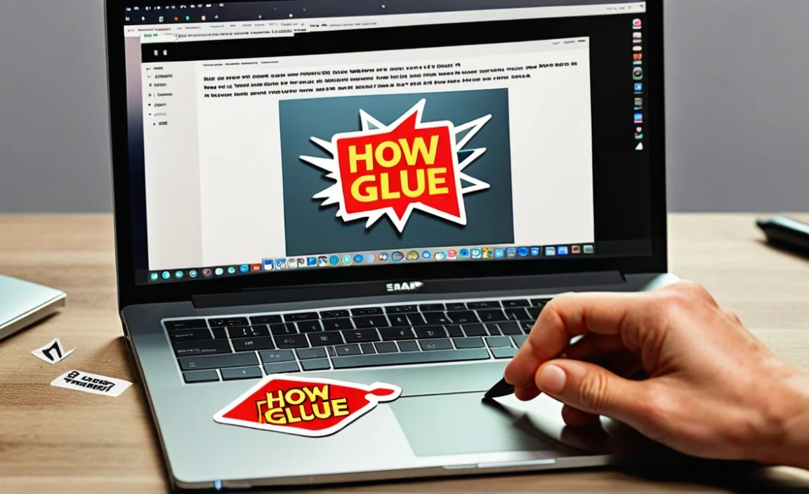 How To Remove Sticker Glue From Laptop Easily