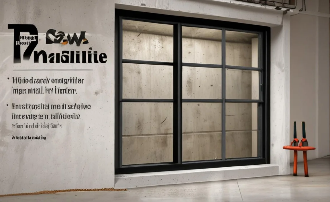 How To Replace A Basement Window In Concrete: Do It Effortlessly