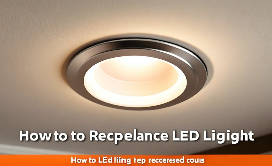 How To Replace Led Recessed Light: Step-By-Step Guide