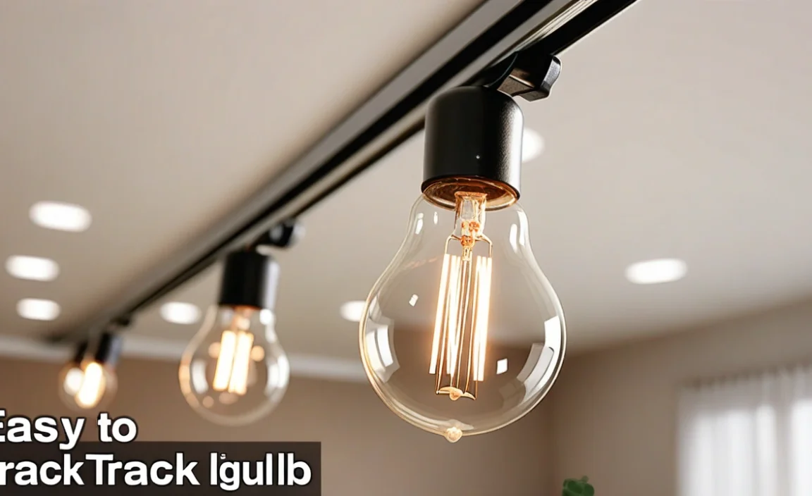 How To Replace Track Lighting Bulb: Easy Step-By-Step Guide