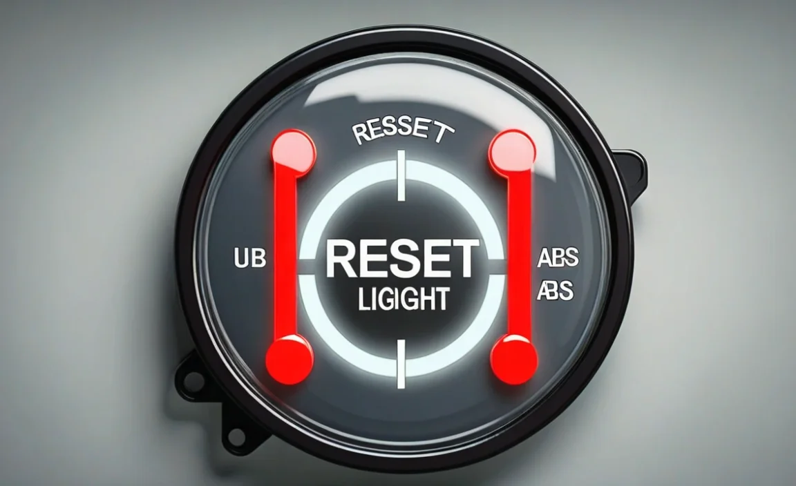 How To Reset Abs Warning Light: Step-By-Step Guide