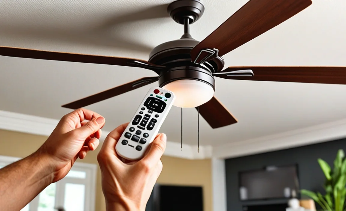 How To Reset Ceiling Fan Remote: Step-By-Step Guide