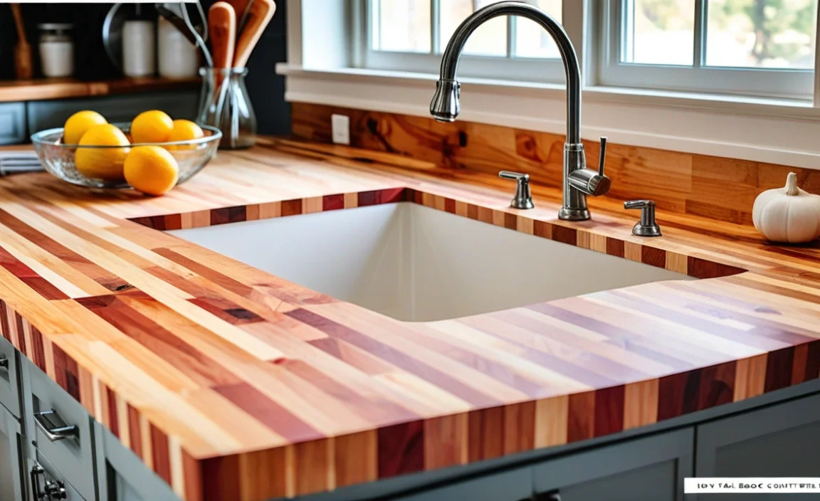 How To Seal Butcher Block Countertops Around Sink Easily