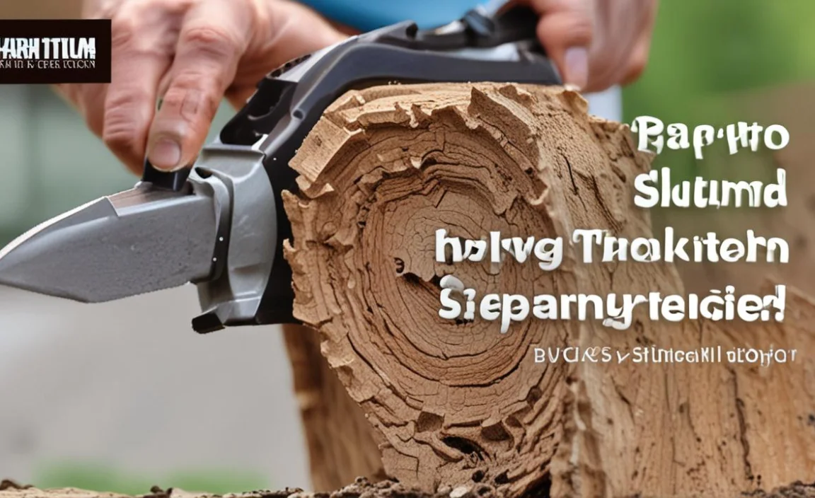 How To Sharpen Stump Grinder Teeth – The Easy Way