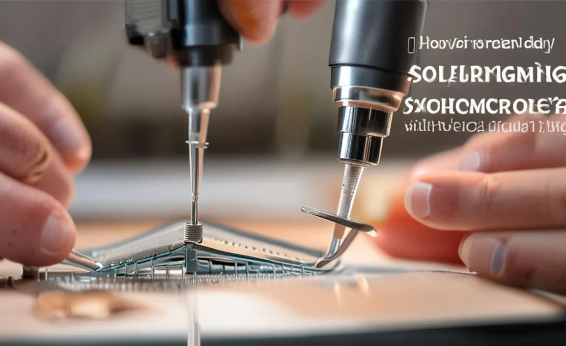 How To Solder Without A Soldering Microscope Step-By-Step Guide