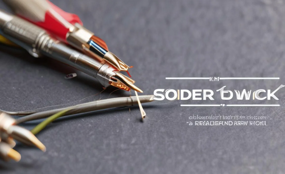 How To Solder Without Soldering Wick Easily