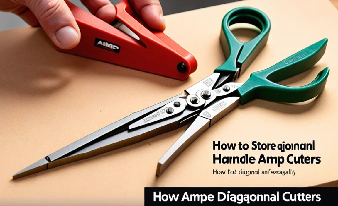 How To Store &amp Handle Diagonal Cutters Properly