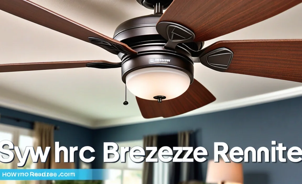 How To Sync Harbor Breeze Ceiling Fan Remote Easily