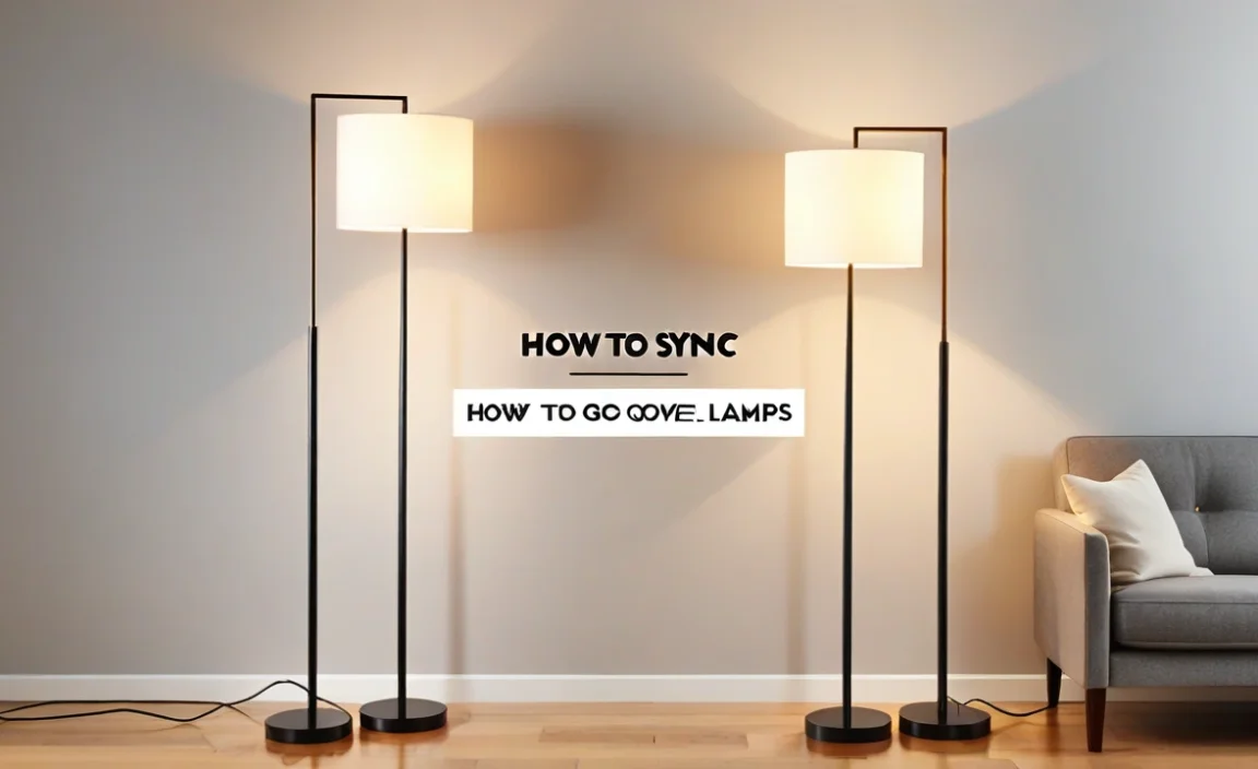 How To Sync Two Govee Floor Lamps: Step-By-Step Guide