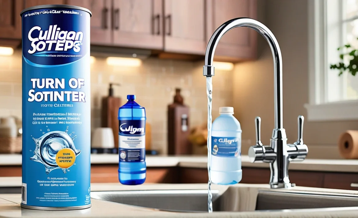 How To Turn Off Culligan Water Softener: Easy Steps