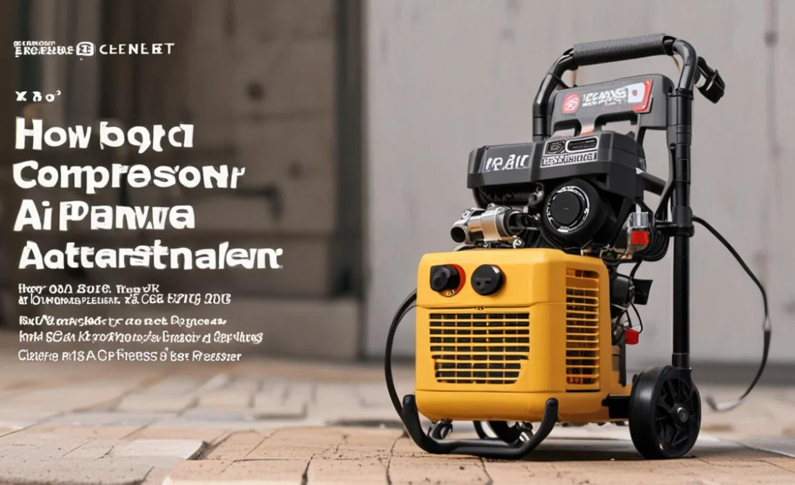 How To Use An Air Compressor To Power A Pressure Washer – Step By Step Guide
