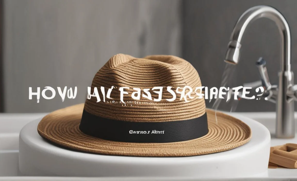How to Wash Hat in Sink: The Easy, Ultimate Guide