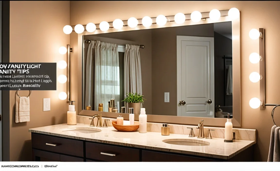 How Wide Should Vanity Light Be? Expert Tips Inside!