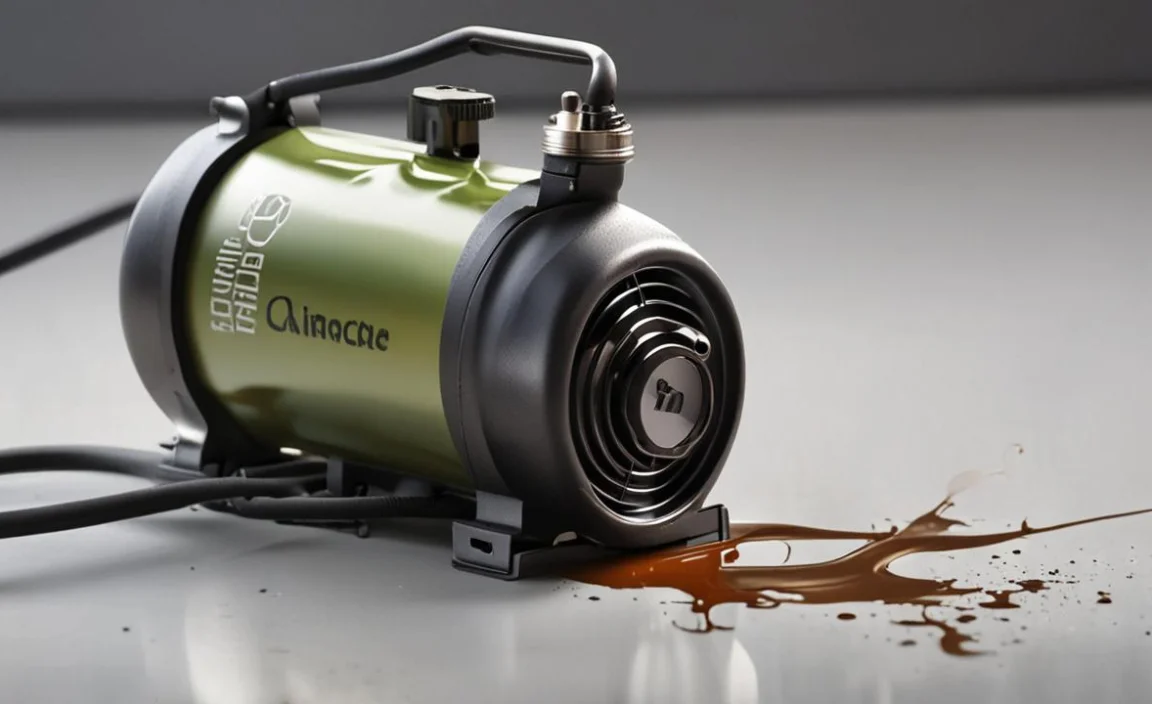 Identify And Fix The Issue Oil Leaking From Air Compressor