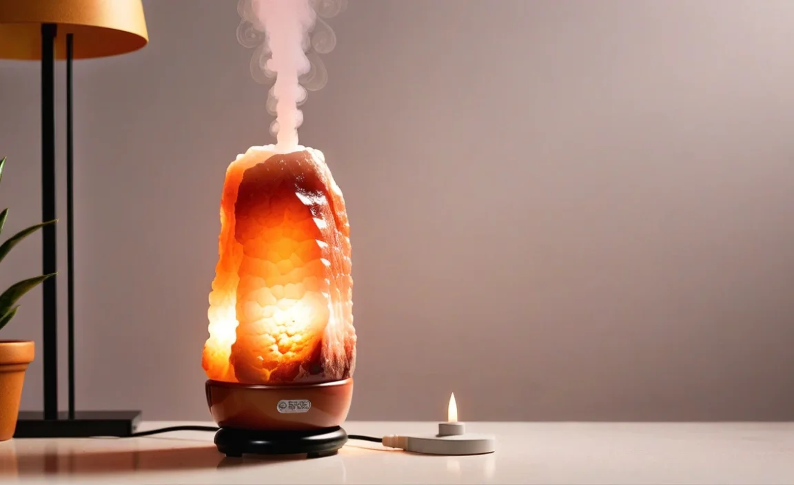 Identifying the Symptoms of a Leaking Salt Lamp