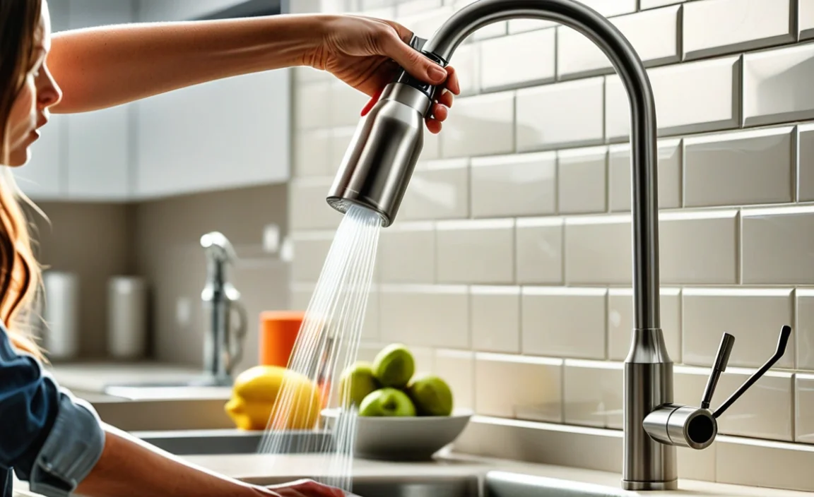 Identifying the Type of Sink Sprayer