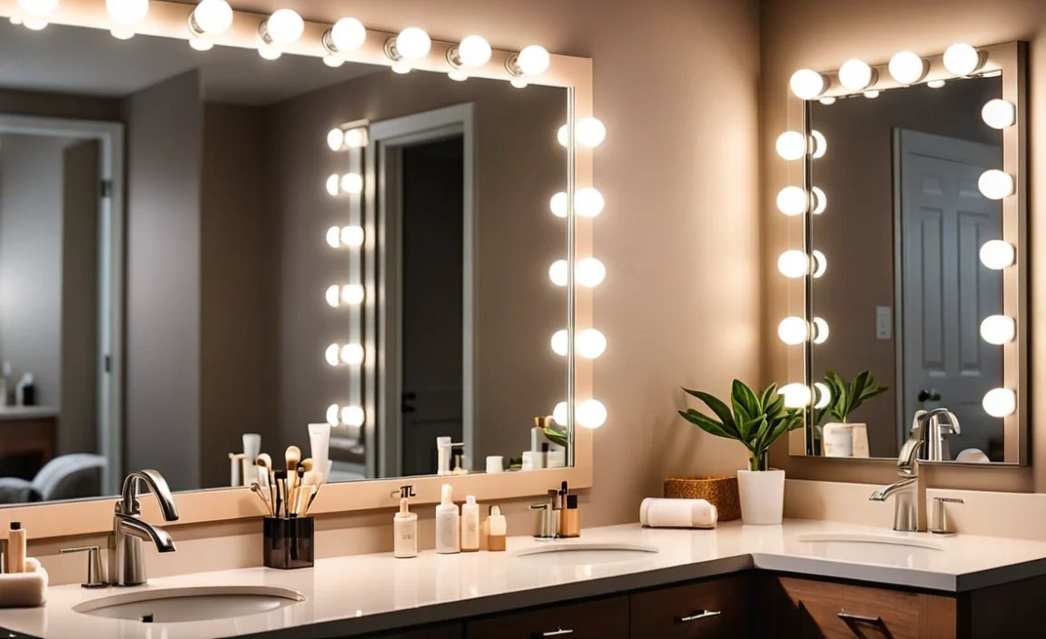 Influencing Factors for Vanity Light Width