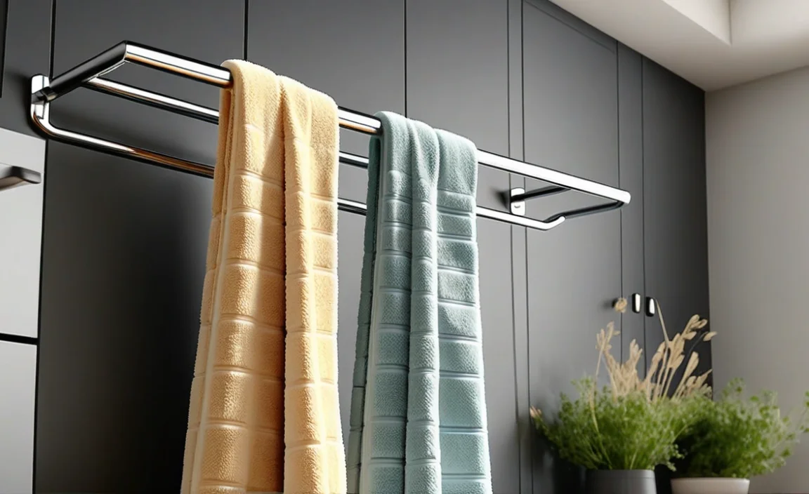 Installing Towel Hangers