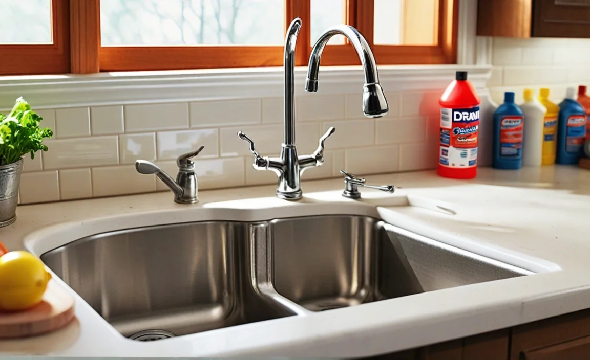 Is Drano Safe For Kitchen Sinks? Find Out Now!