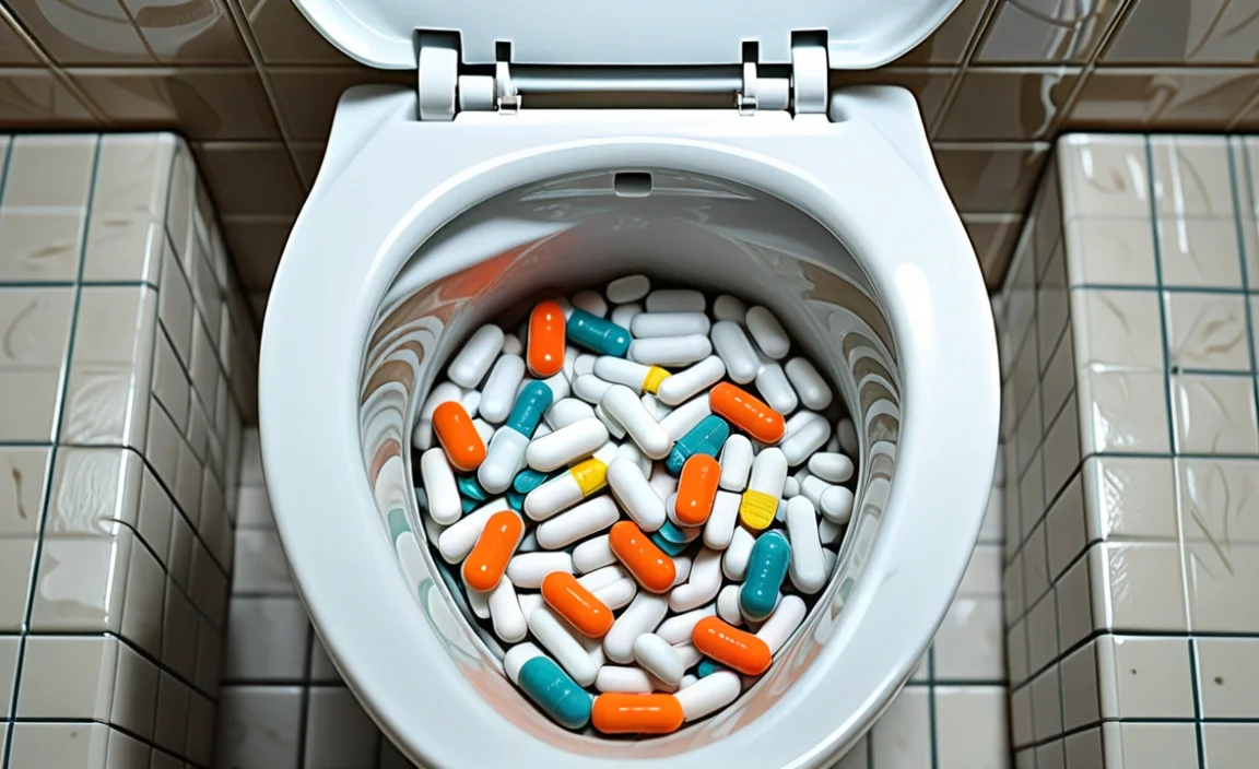 Is It Safe To Flush Old Pills Down The Toilet? Find Out!