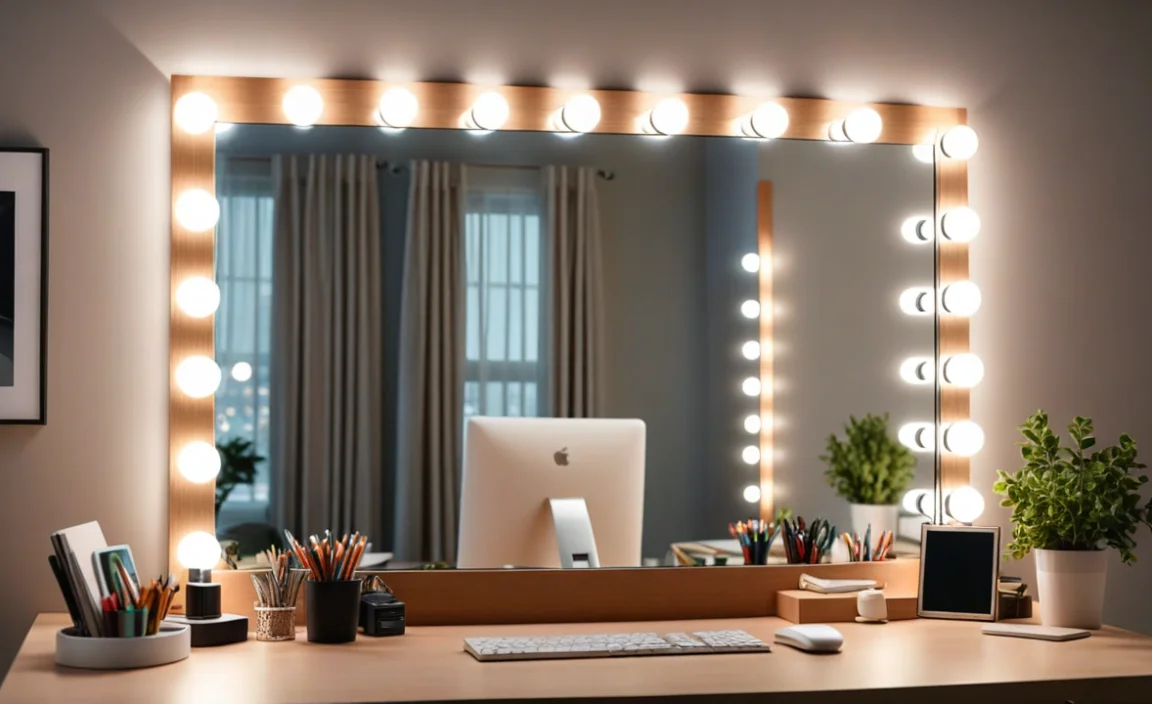 Key Features to Consider When Choosing a Desk Mirror