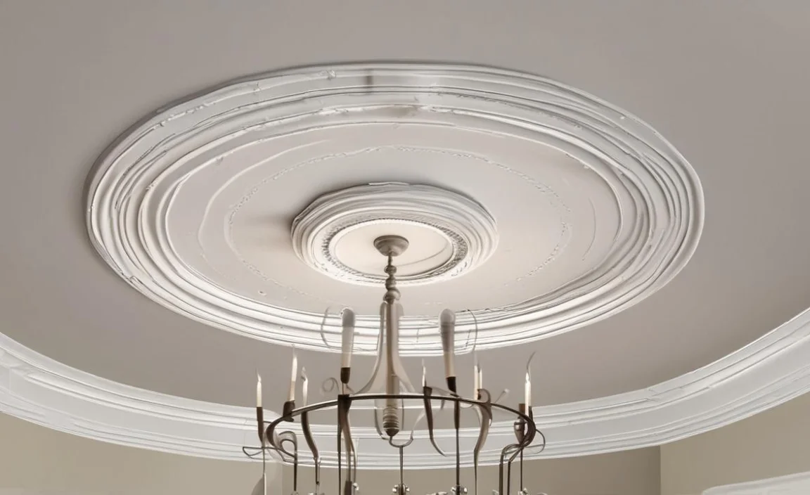 Materials Used for DIY Ceiling Medallions