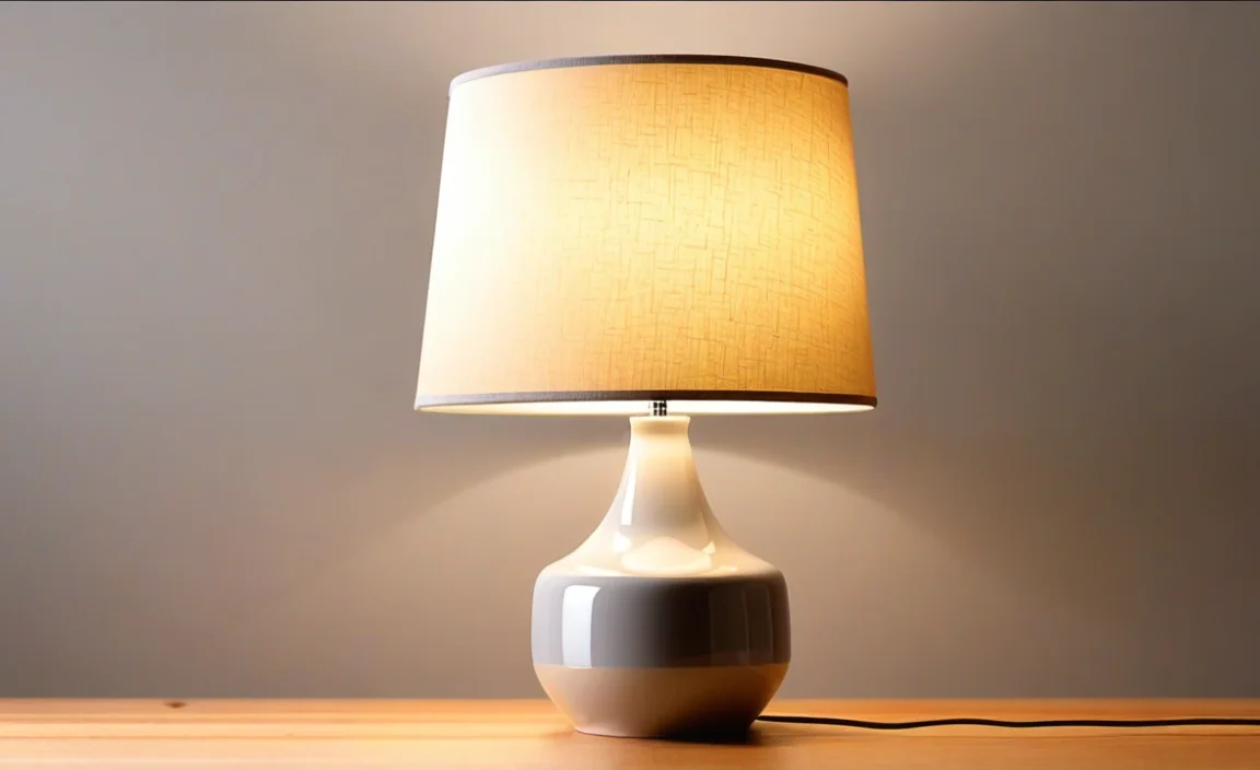 Measuring the Diameter of a Lampshade