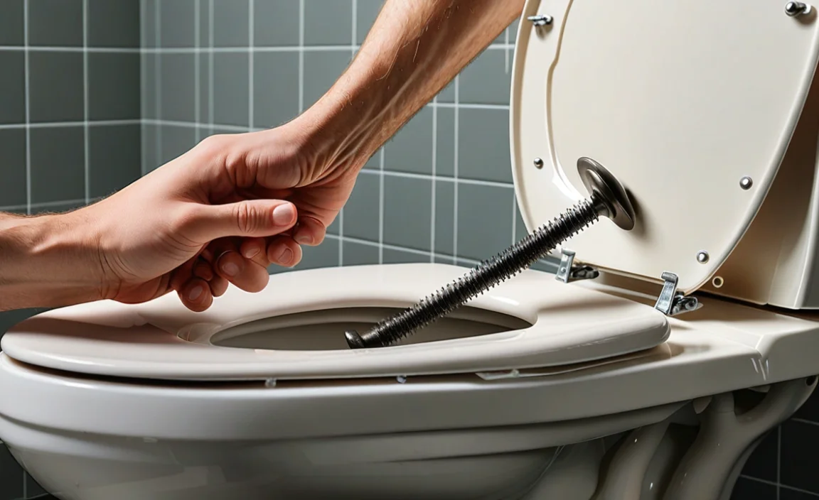 Methods for Removing Toilet Seat Screws