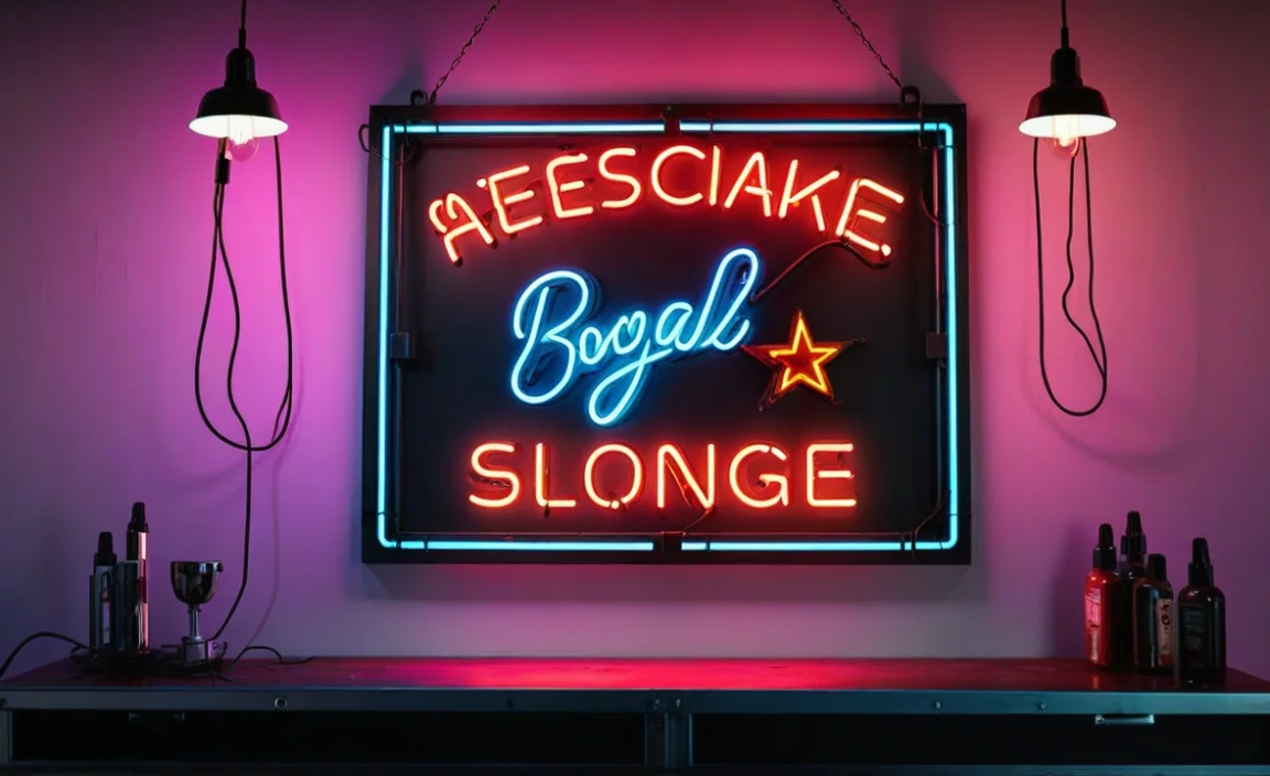 Mounting Options for Neon Signs