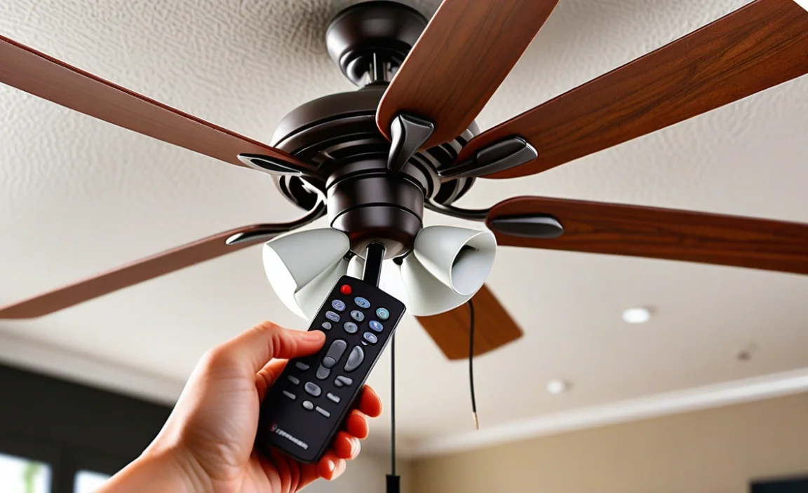 Preparation for Resetting Your Ceiling Fan Remote